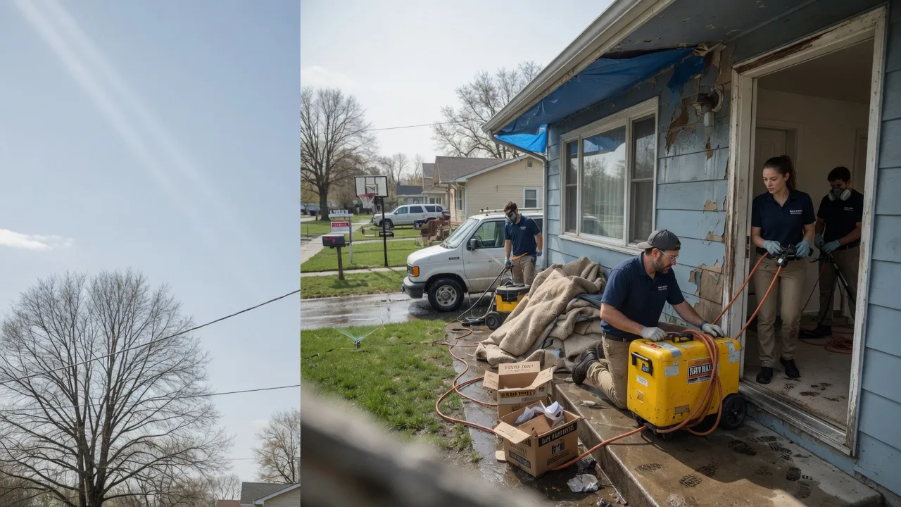 Basement Flood Cleanup in Ottawa, IL near me